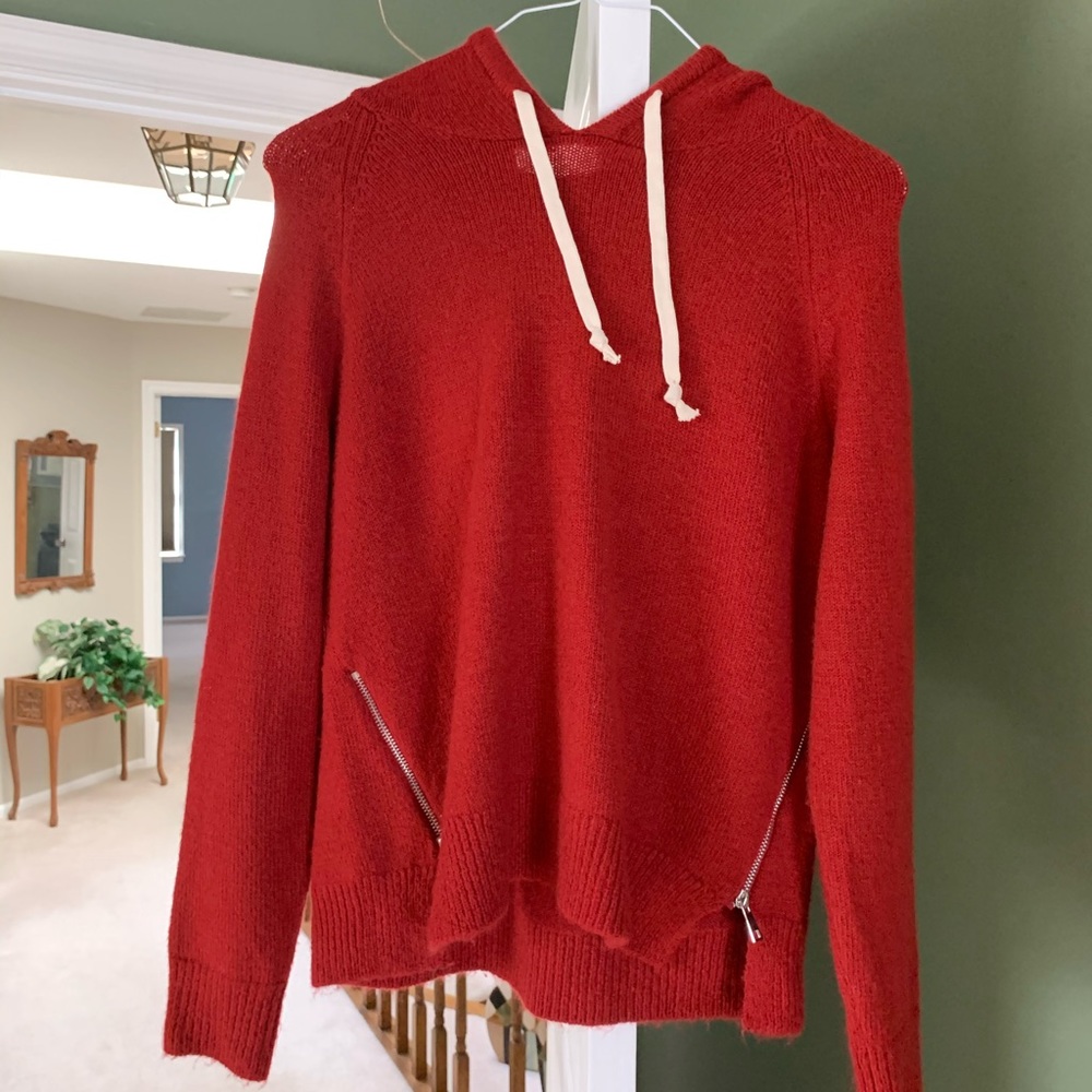 Sweater with hood